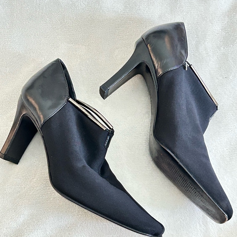 Emilio Bertolini Embellished Ankle Boots Size 6.5